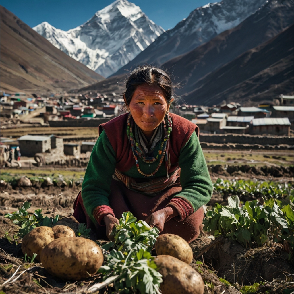 potatoes grow at, like, 14,000 feet!